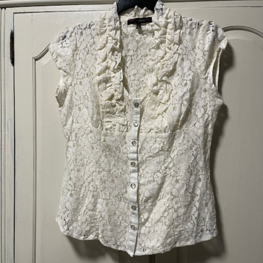 Heart Soul  Lace Top Size L Excellent Conditions